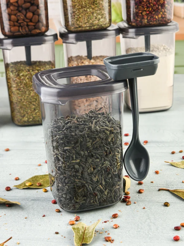 Beyaz Etiketli 12'li 450 ml Luna Kaşıklı Baharatlık