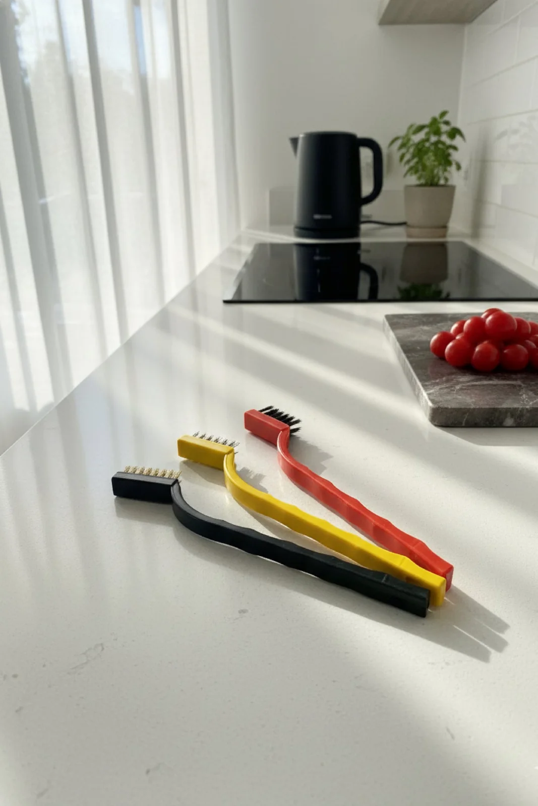 3'lü Set Çok Amaçlı Derz ve Yüzey Temizleme Fırçası