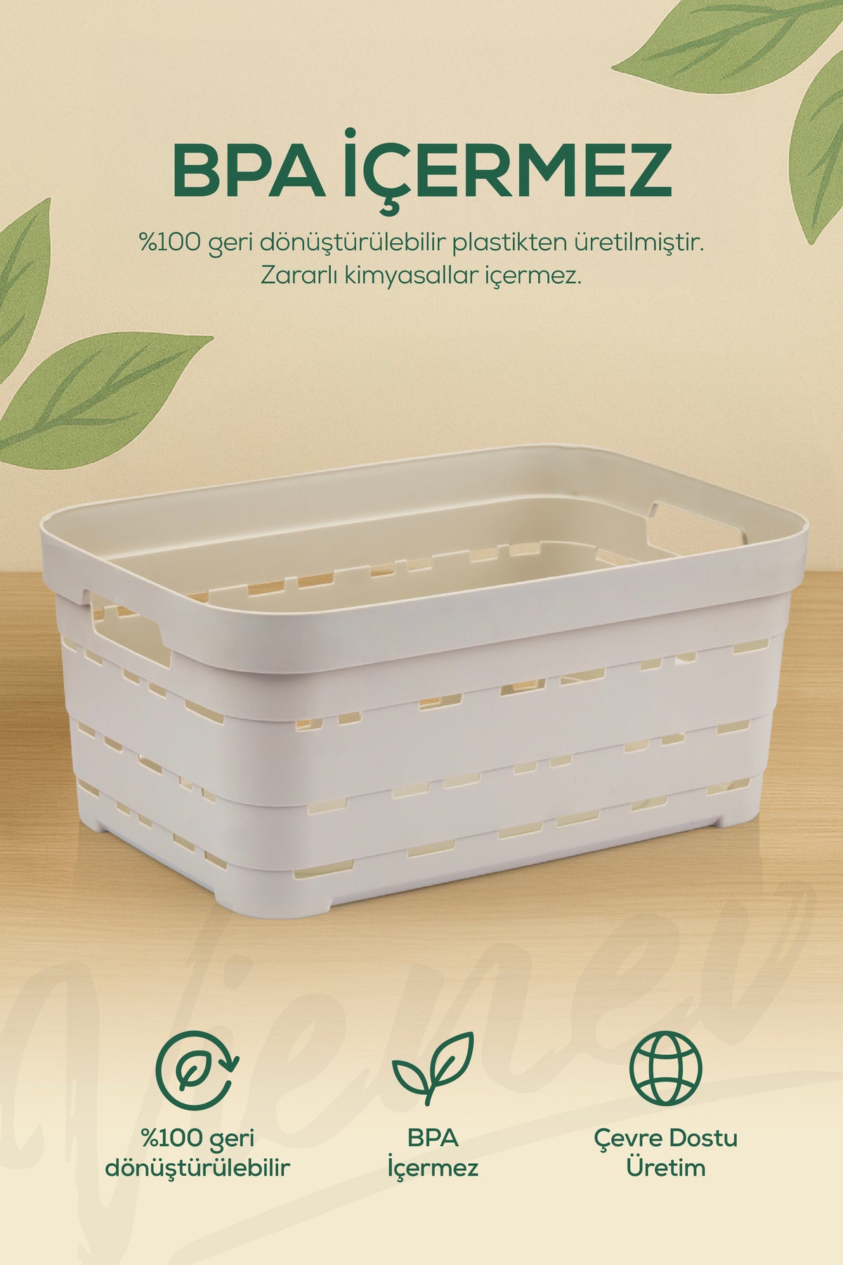 6'lı 8,2 Litre Delikli Saklama Kutusu Antrasit
