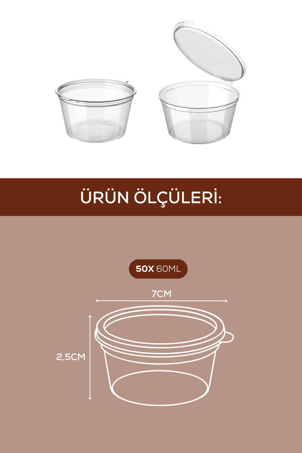 50’li Dondurucuya Uygun Saklama Kabı – 60 ml İlik, Tavuk Suyu, Sos, Bebek Maması Saklama Kabı