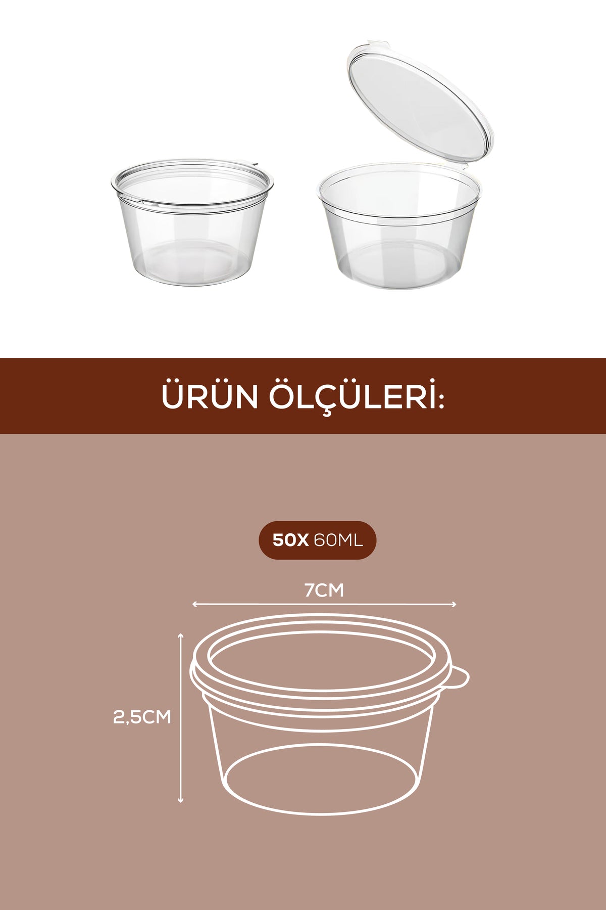 50’li Dondurucuya Uygun Saklama Kabı – 60 ml İlik, Tavuk Suyu, Sos, Bebek Maması Saklama Kabı