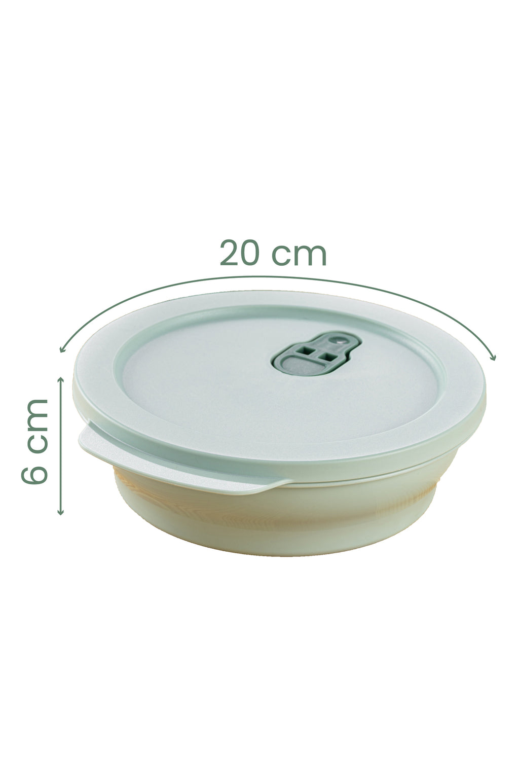 3'lü 1 Litre Mikrodalgaya Girebilen Kapaklı Saklama Kabı Seti Renkli