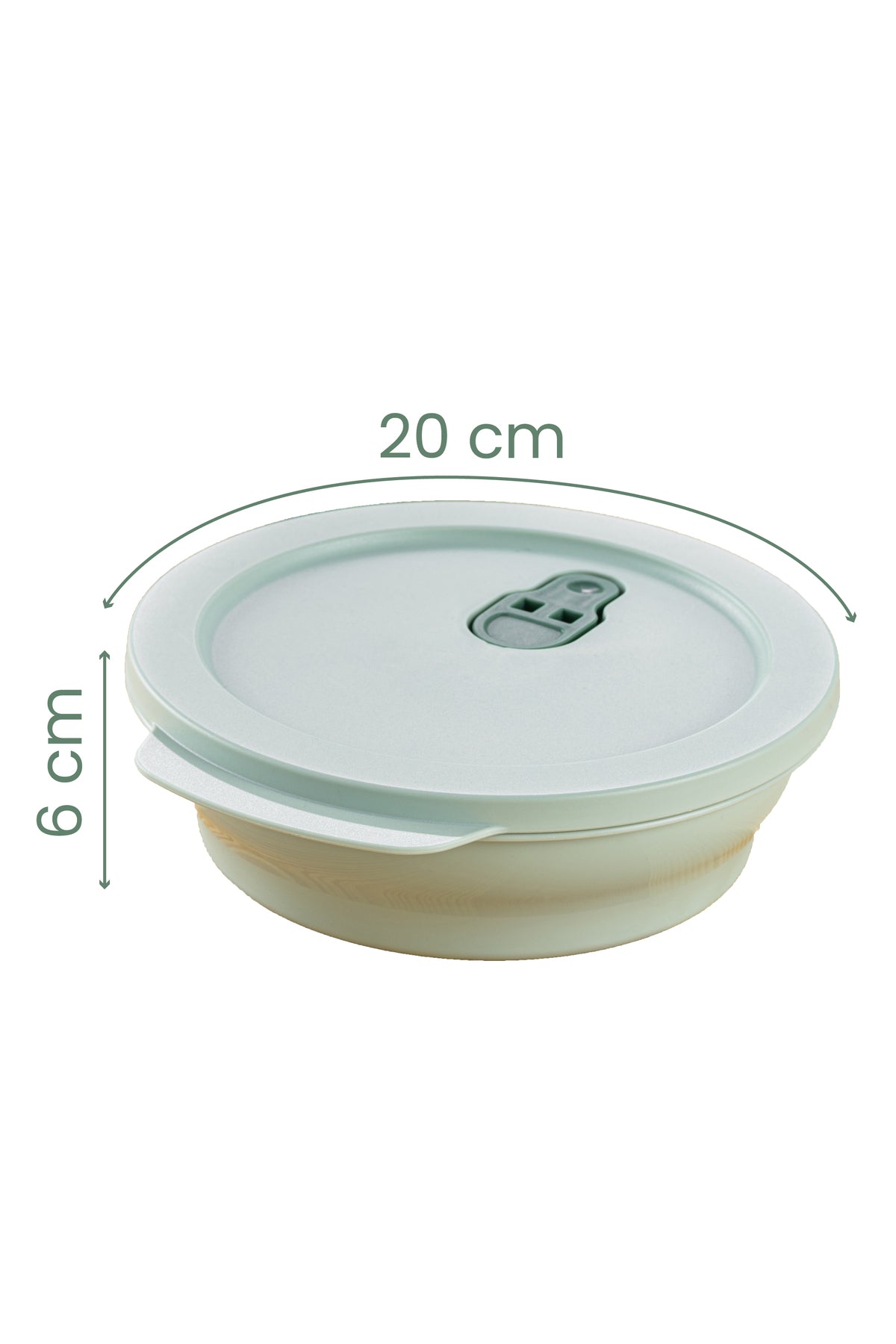3'lü 1 Litre Mikrodalgaya Girebilen Kapaklı Saklama Kabı Seti Renkli