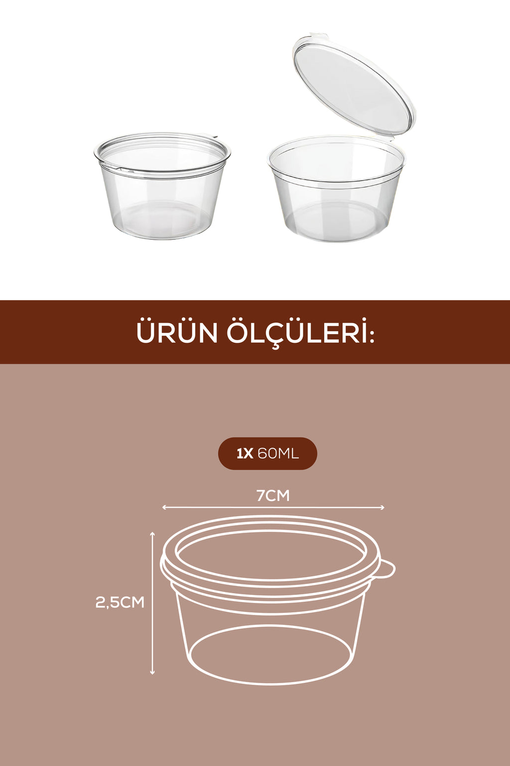 1’li Dondurucuya Uygun Saklama Kabı – 60 ml İlik, Tavuk Suyu, Sos ve İlaç Saklama Kabı
