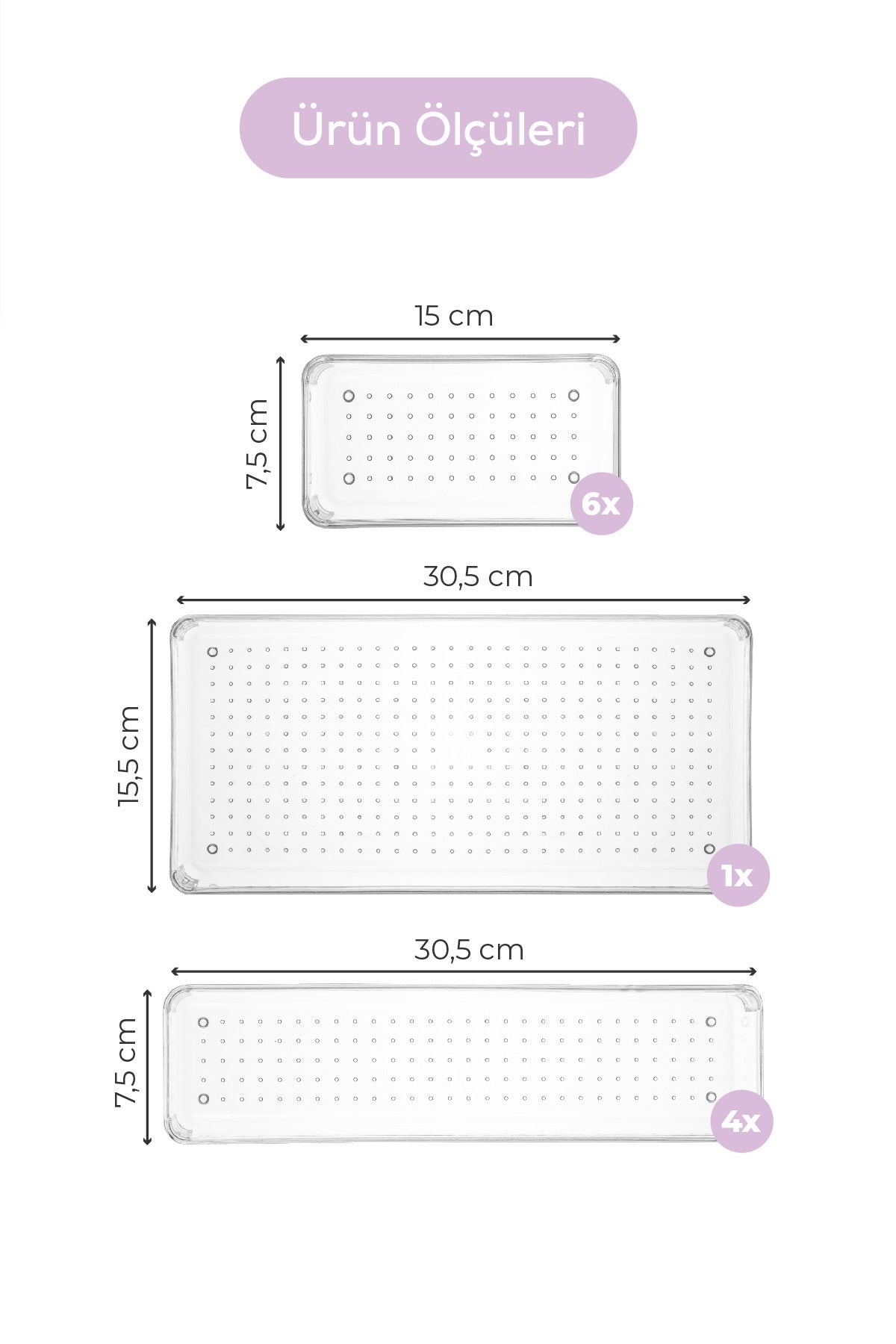 11'li Set Çekmece Içi Kaşıklık - Dolap Içi Çatal-kaşık Bıçak Düzenleyici Organizer