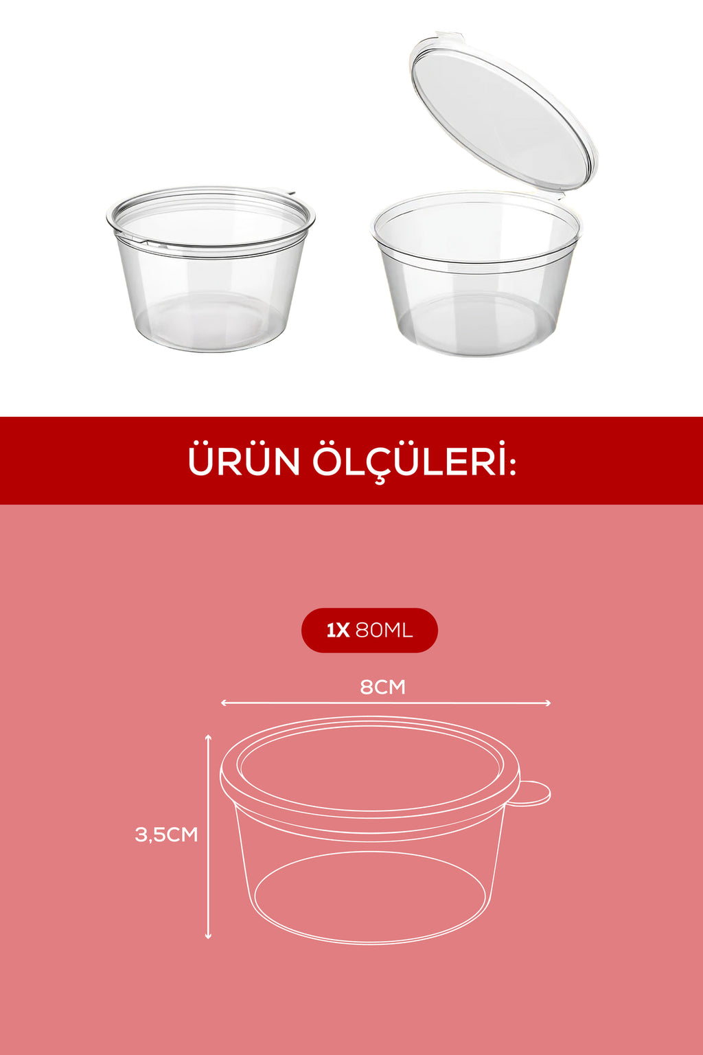 1’li Dondurucuya Uygun Saklama Kabı – 80 ml İlik, Tavuk Suyu, Sos ve İlaç Saklama Kabı