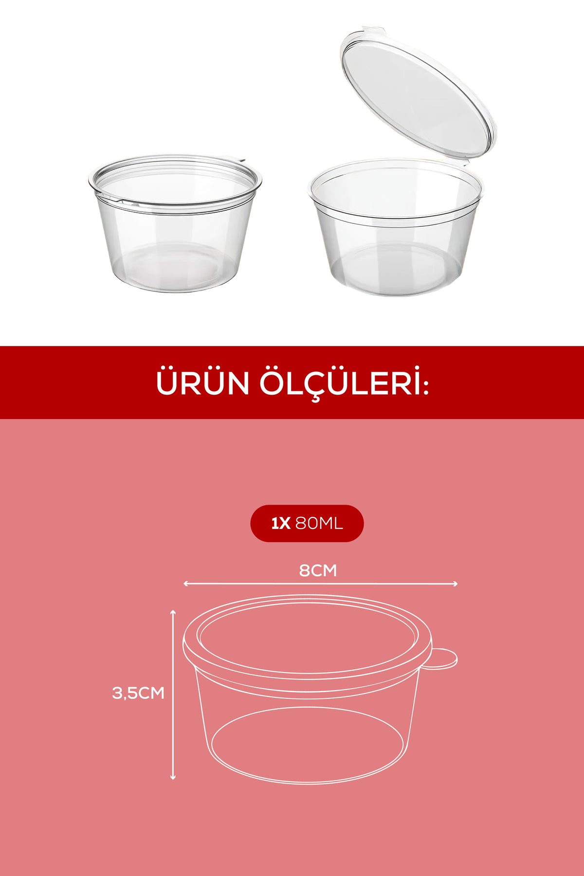 1’li Dondurucuya Uygun Saklama Kabı – 80 ml İlik, Tavuk Suyu, Sos ve İlaç Saklama Kabı