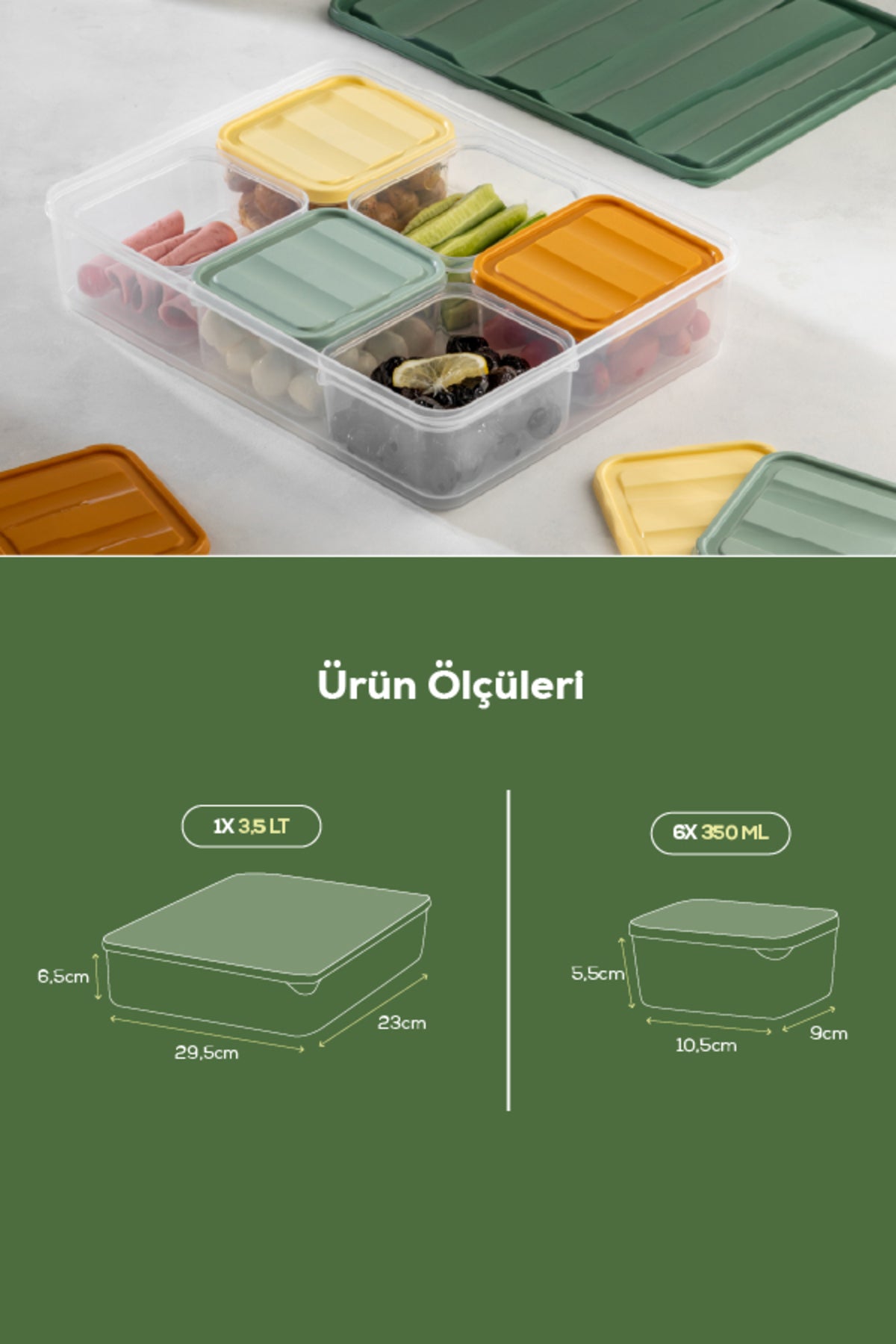 Bella Kahvaltılık Renkli