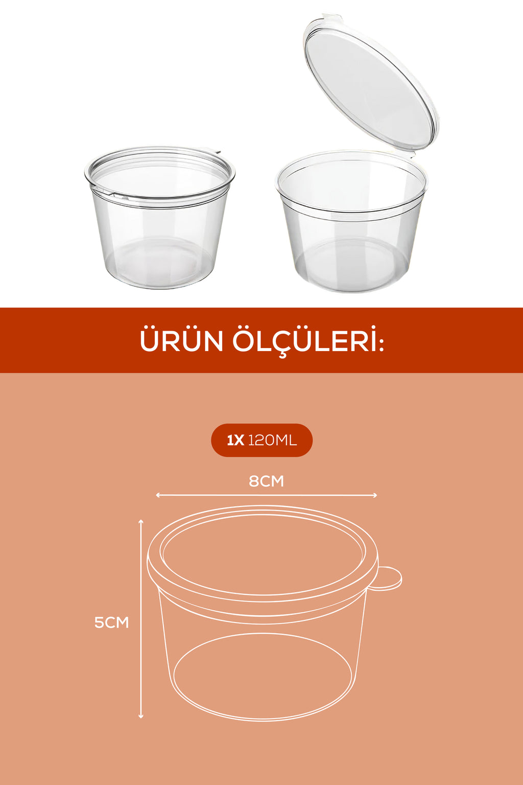 1’li Dondurucuya Uygun Saklama Kabı – 120 ml İlik, Tavuk Suyu, Sos ve İlaç Saklama Kabı
