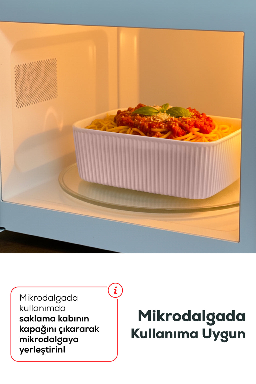 4'lü Çizgili Dikdörtgen Saklama Seti Pembe | 2.5L 1.5L 0.80L 0.45L | Mikrodalga ve Dondurucu Uyumlu