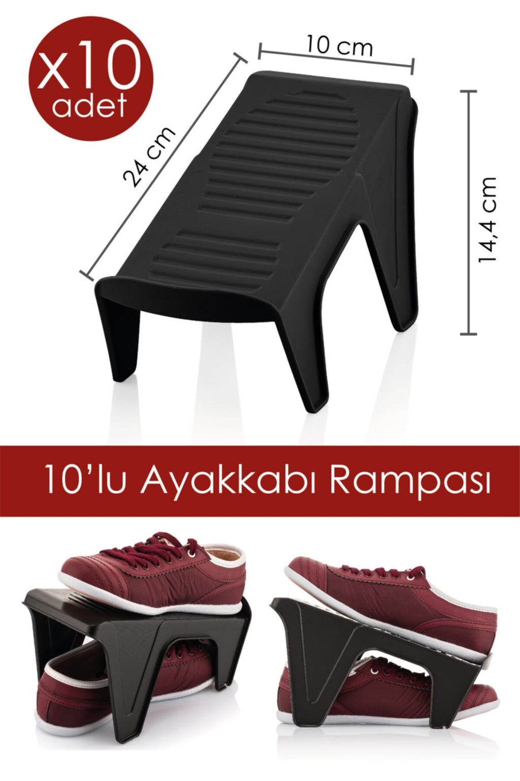 10'lu Ayakkabı Rampası